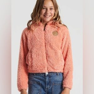 Billabong โ๏ธ Girlsโ Fluffy Fleece Jacket / Sweatshirt